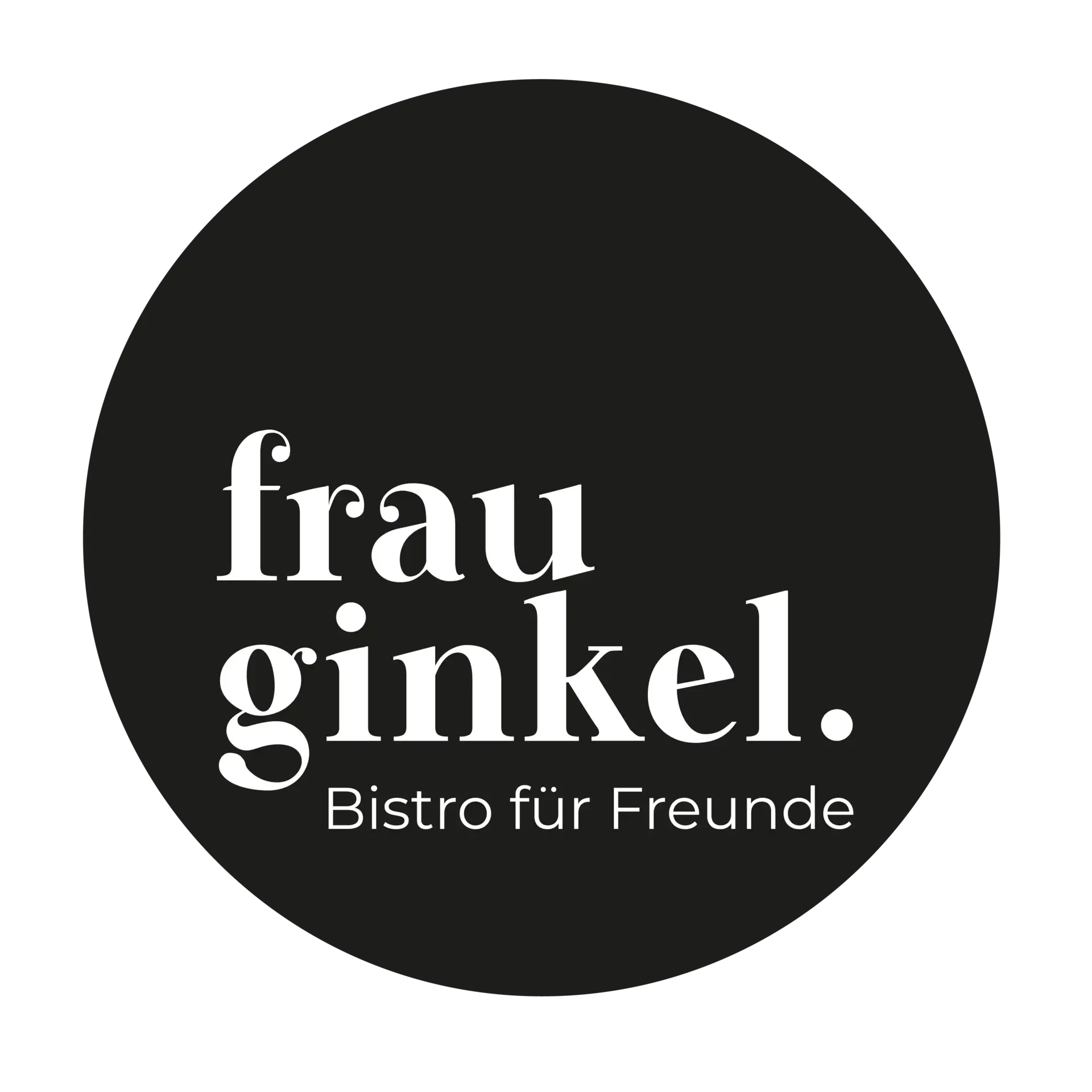 Logo von frau ginkel – Bistro für Freunde